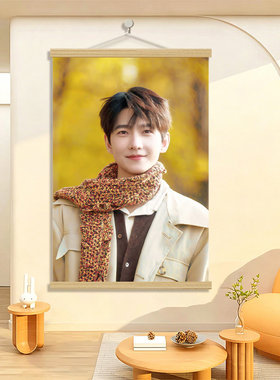 杨洋明星挂画装饰画男模图