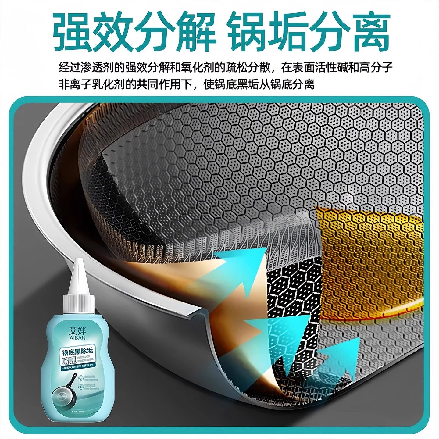 洗锅底黑垢啫喱清洁剂厨房锅具家用清洗除黑剂锅底黑垢神器去污垢,淘宝优惠券,粉丝福利购,淘宝优惠卷