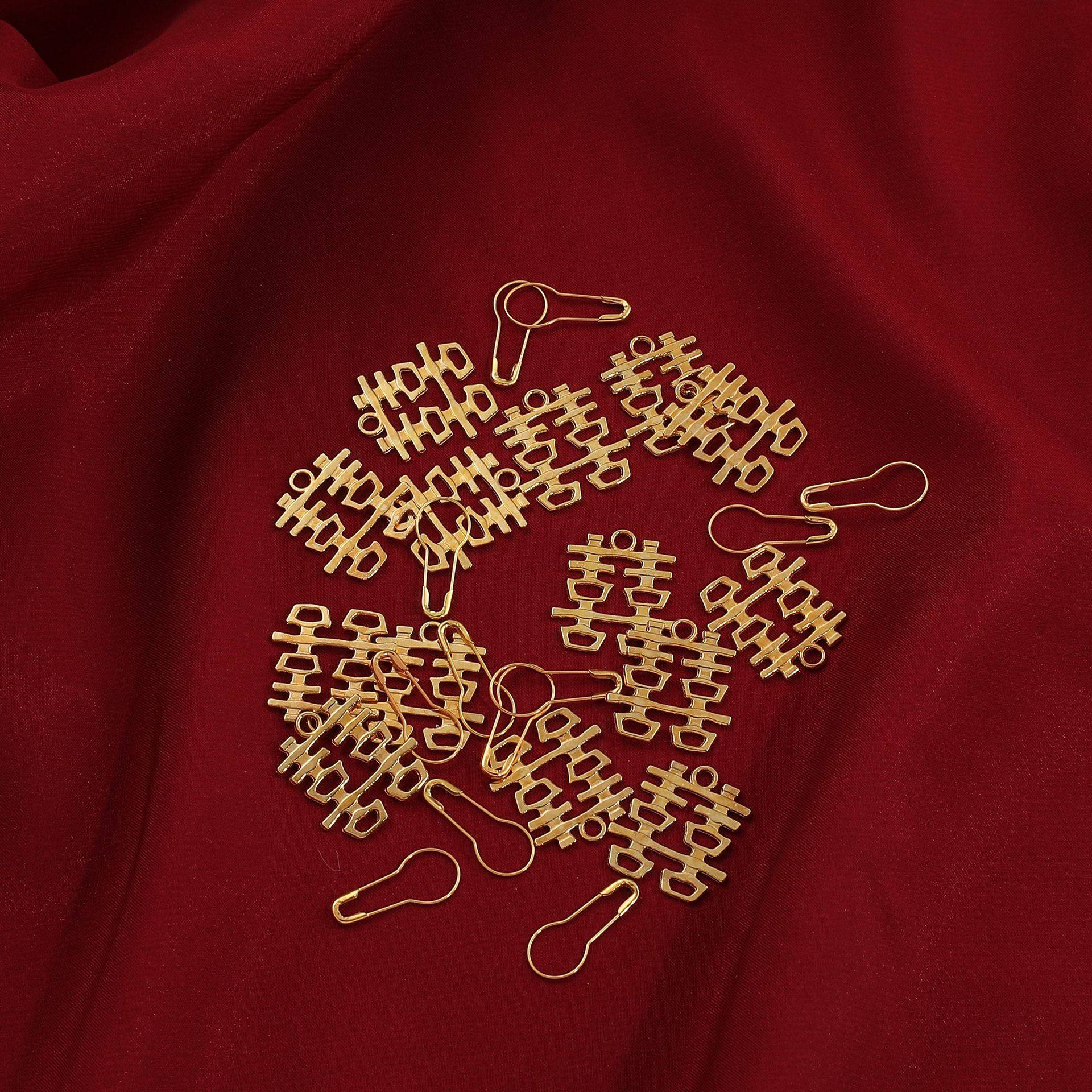 创意喜糖盒喜字伴手礼金属质感吊坠配件婚礼糖果盒高档挂件装饰,淘宝优惠券,粉丝福利购,淘宝优惠卷