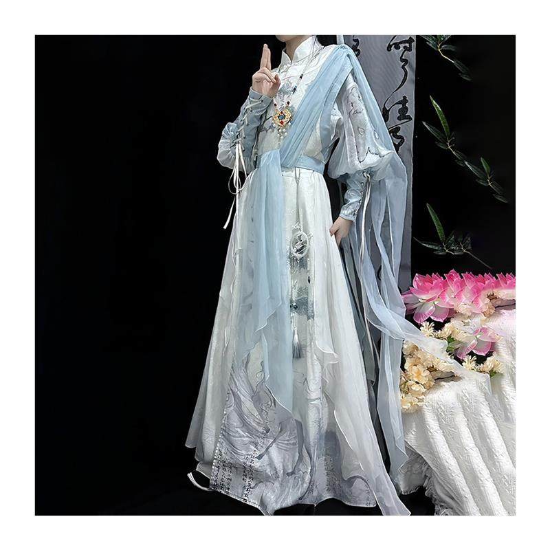 汉服少年白马醉春风凤九魏晋衬衫改良汉元素圆领袍仙侠服男女款夏,淘宝优惠券,粉丝福利购,淘宝优惠卷