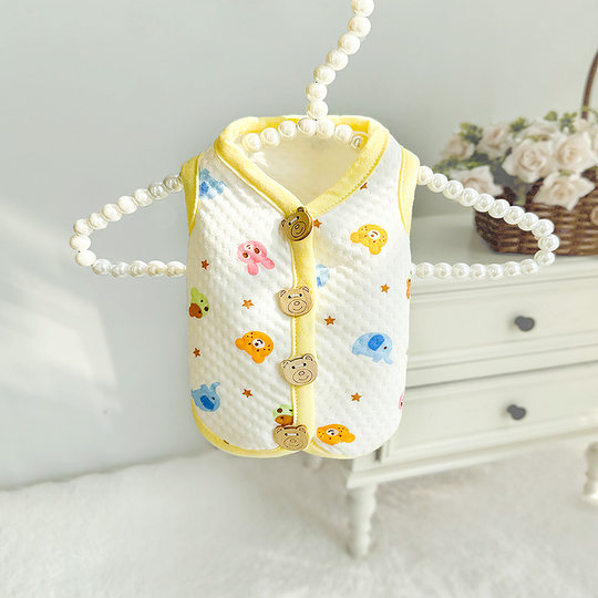 New autumn and winter pet cartoon vest