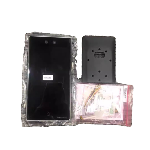 海康威视DS-K1T673M门禁系统一体机人脸识别指纹上班打卡考勤机 - 图0