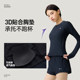 Keep new split long-sleeved women's swimsuit sun protection swimsuit slimming conservative summer swimming pool swimsuit