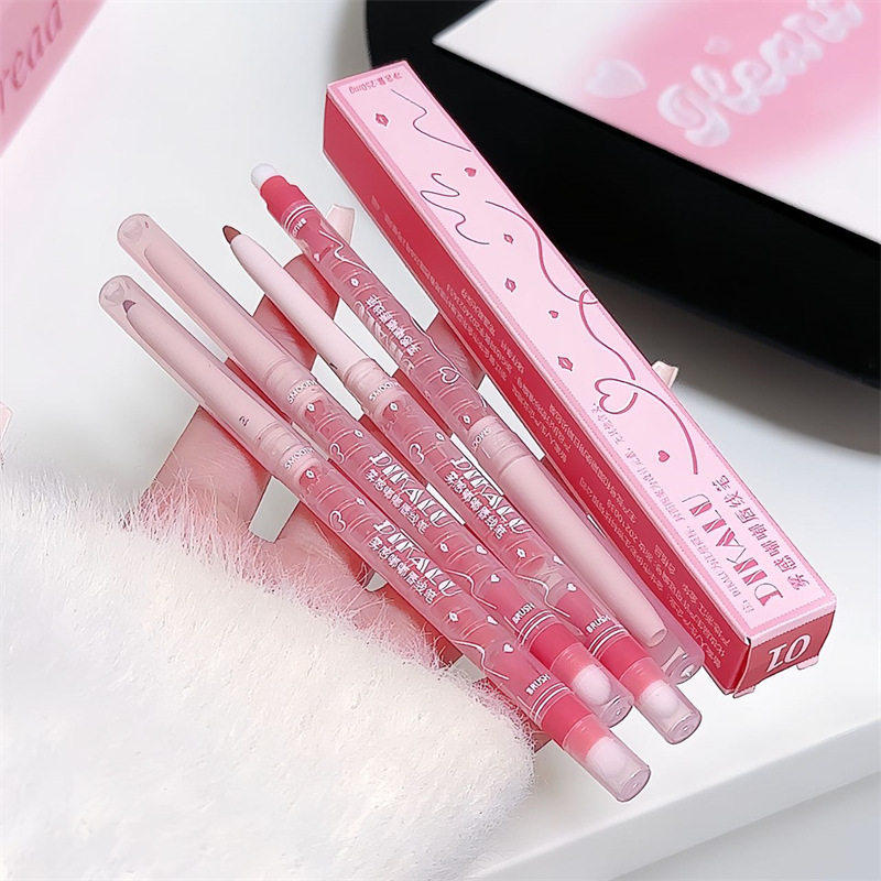 T唇线笔B1pq808-勾勒画型唇部勾线笔化妆上色带唇刷初学者便携式,淘宝优惠券,粉丝福利购,淘宝优惠卷