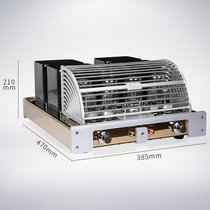 MC-100B vacuum tube power amplifier Fever HIFI gallbladder High power pure rear stage combined sound suit 1