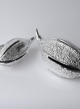 金属摆件轻奢桌面豌豆荚摆件装饰