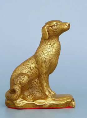 风水全套纯铜十二生肖家居摆件属