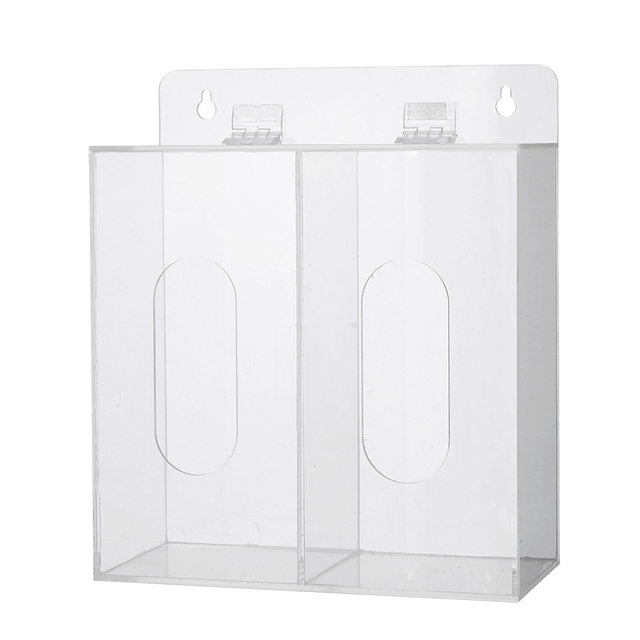 Wall storage box Home disposable latex glove box Kitchen glove storage household hat mask box