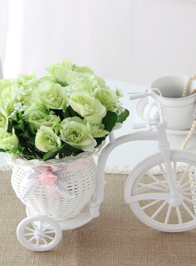 塑料仿真摆件茶几书柜客厅装饰品