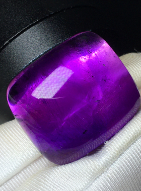 紫水晶椭圆方形吊坠挂件饰品天然