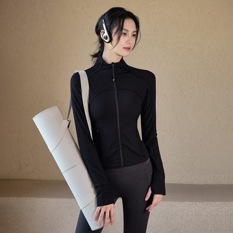 Ackdcs专业运动上衣女2025秋冬款瑜伽服外套跑步训练健身夹克长袖,淘宝优惠券,粉丝福利购,淘宝优惠卷