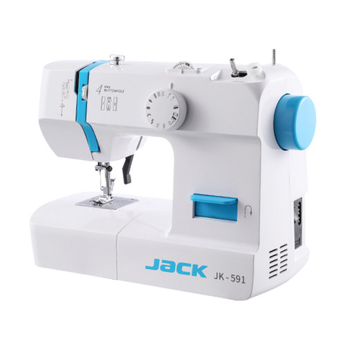杰克jack官方旗舰591家用缝纫机入门电动多功能新款小型衣车台式 - 图3