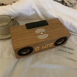 Многофункциональные качественные деревянные колонки с зарядкой, bluetooth, подарок на день рождения