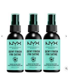 NYX定妆喷雾哑光雾面官方旗舰店正品60ml