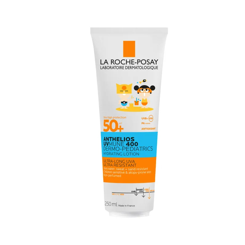 理肤泉清爽特护儿童面部防晒乳SPF50+敏感肌官方旗舰店250ml - 图1