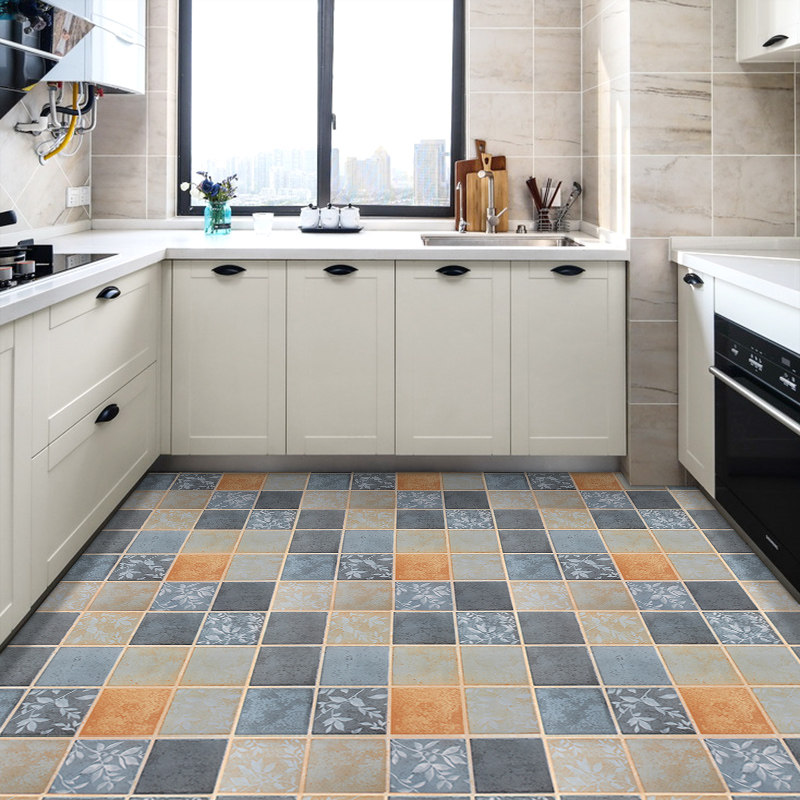 加厚地板贴自粘卫生间防水防滑厨房地贴阳台浴室厕所瓷砖墙面贴纸,淘宝优惠券,粉丝福利购,淘宝优惠卷