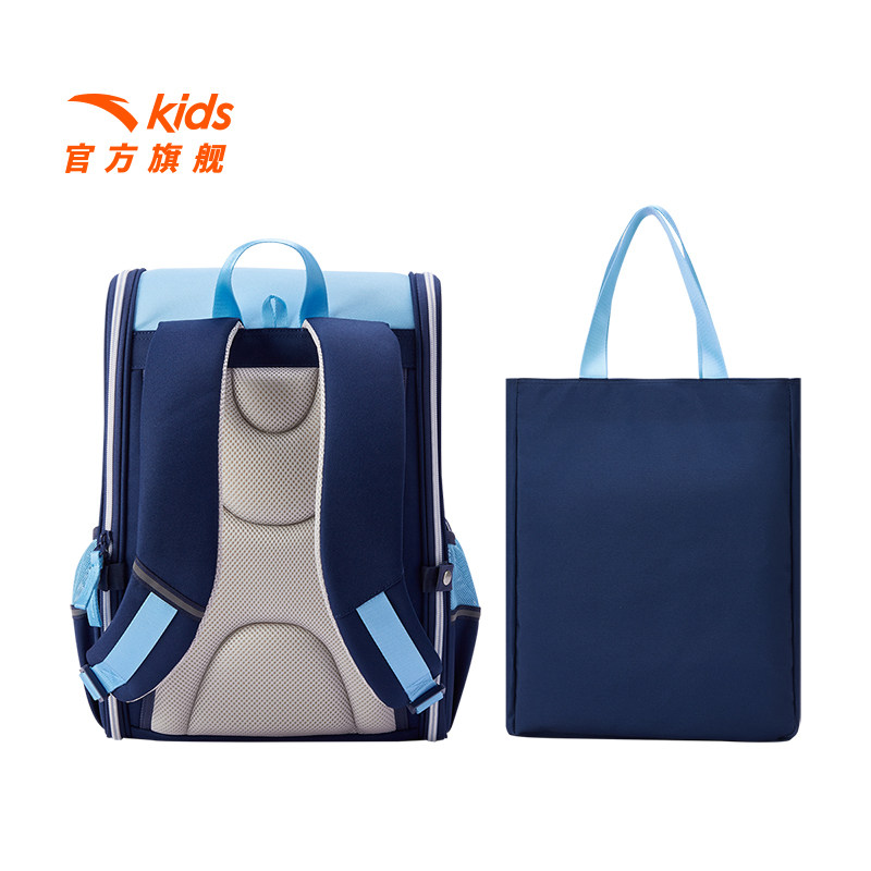 安踏儿童男童双肩背包+附袋2026新款