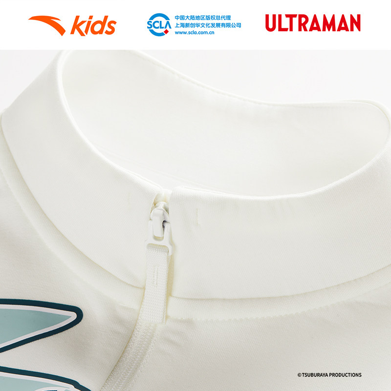 安踏儿童男小童针织套头衫2025秋季新款舒适亲肤儿童奥特曼卫衣潮,淘宝优惠券,粉丝福利购,淘宝优惠卷