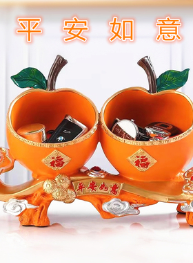 速发玄关入收纳摆饰乔迁新居家居放进户门口鞋柜装饰品招财鹿摆件