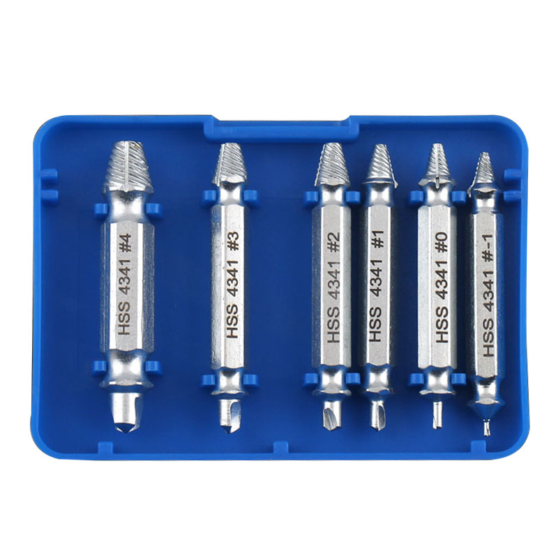Quick-release broken screw extractor/sliding thread broken screw removal tool/screwdriver/double-ended broken screw remover