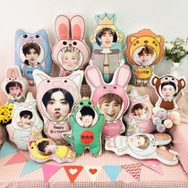 Couple Diy Humanoid Holding Pillows Custom Photo Set Making Doll Doll Dolls Send Girlfriend Boyfriend Real Face