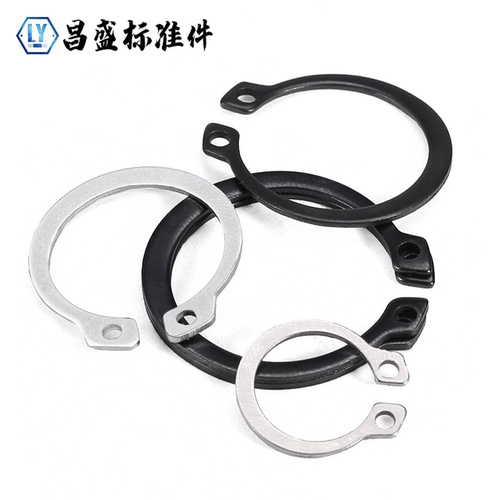 轴卡轴用卡环轴承卡簧外卡弹性挡圈卡扣C型卡簧国标65MN锰GB894 - 图3