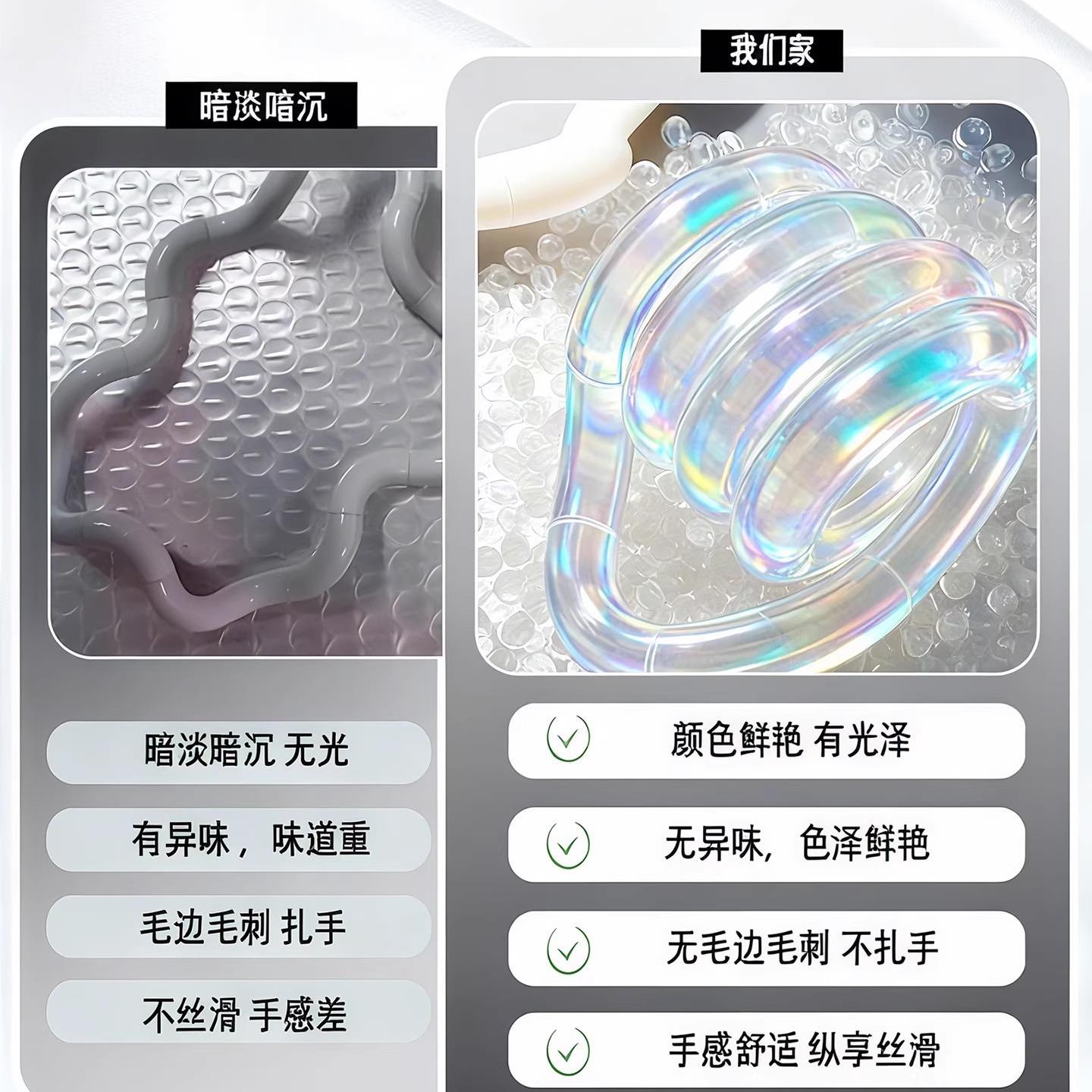 tangle扭扭乐益智解压缠结绳温感变色儿童小玩具ADHD手指减压神器 - 图3