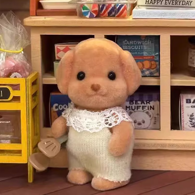 森贝贵宾犬家族小鼻嘎玩偶小熊儿童摆件可爱公仔毛绒玩具送闺蜜