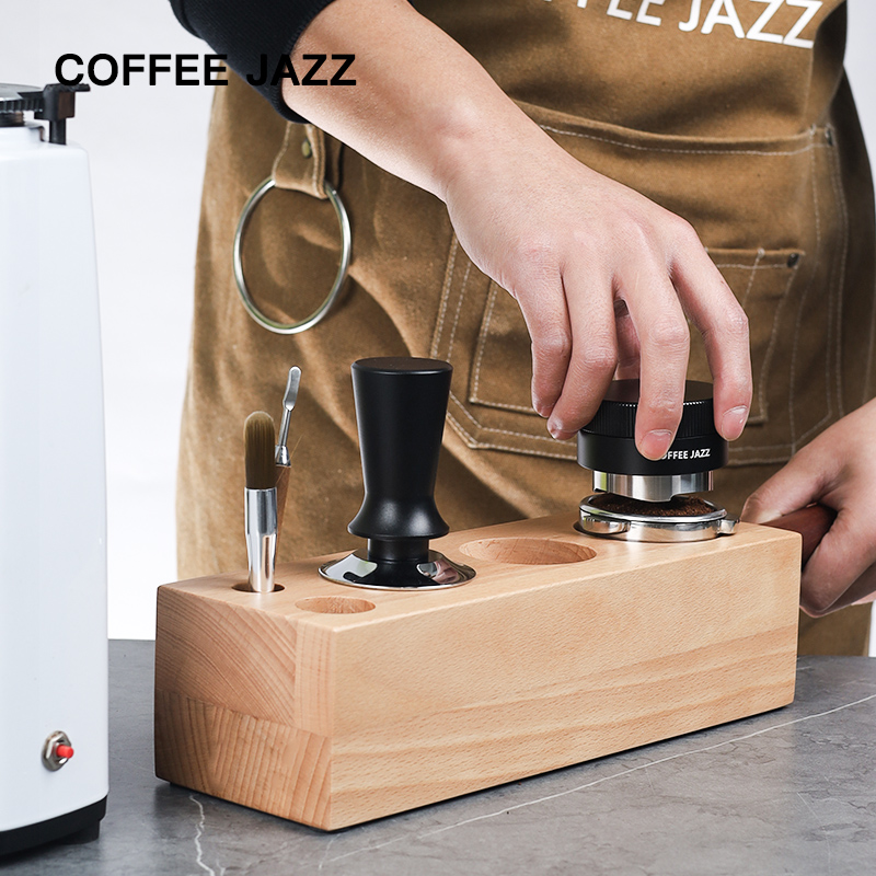 COFFEEJAZZ咖啡压粉座意式咖啡器具收纳架多功能手柄填压器粉锤垫 - 图2