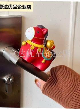 2026马年桌面摆件可爱小马新z年装饰客厅卧室办公室送朋友新年礼,