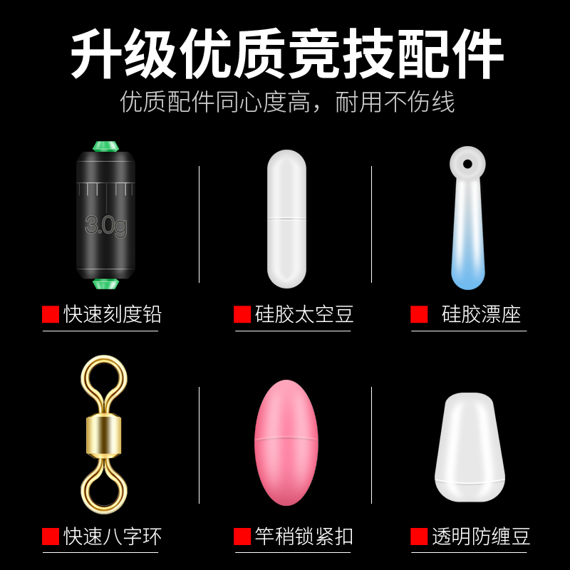 进口鱼线主线组绑好线组套装钓鱼线用品装备全套尼龙线成品斑点线 - 图1