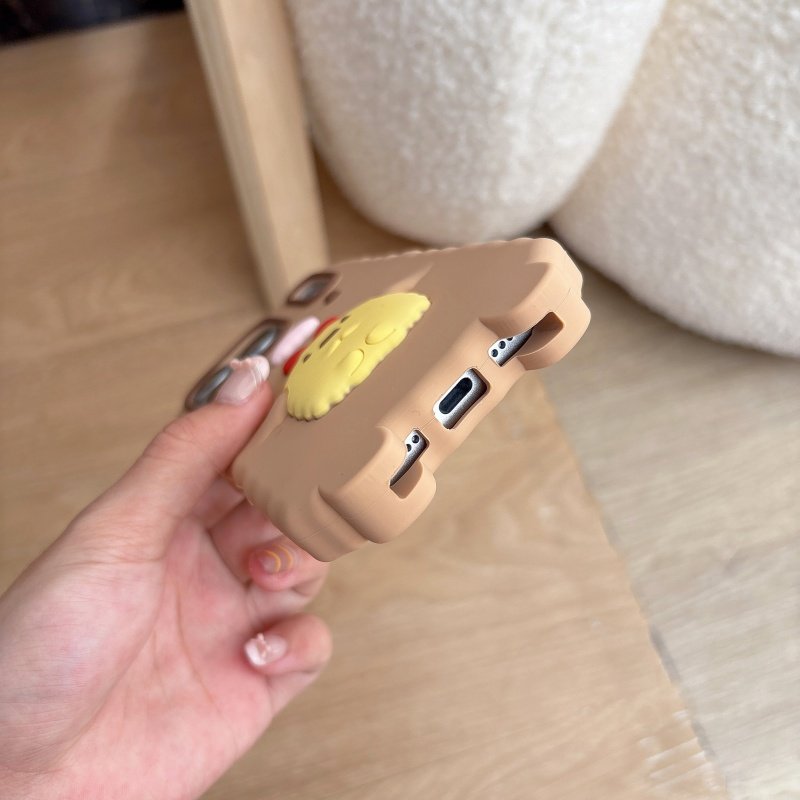 趣味卡通角落生物适合于iphone17promax手机壳16promax立体饼干图案造型15plus硅胶软壳14防摔壳套13promax萌,淘宝优惠券,粉丝福利购,淘宝优惠卷