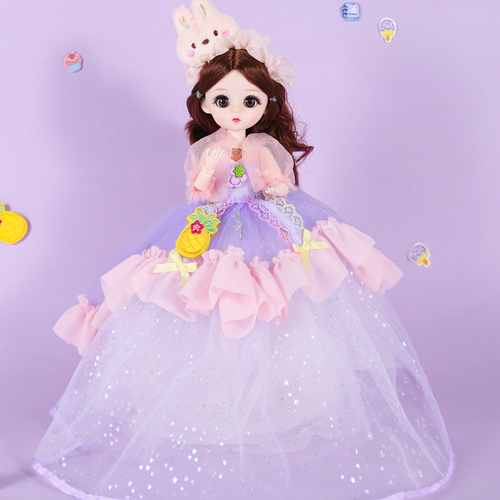30CM洛丽塔音乐娃娃智能会唱歌眨眼洋娃娃女孩公主玩具生日礼物