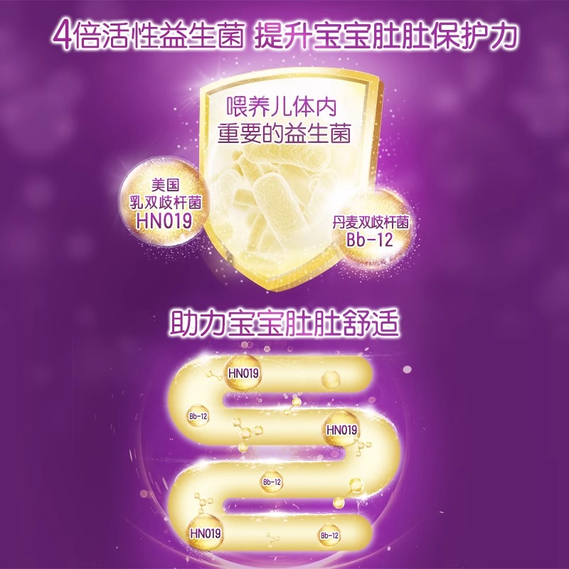 伊利金领冠菁护3段幼儿A2配方牛奶粉800g*6罐装正品含乳铁蛋白
