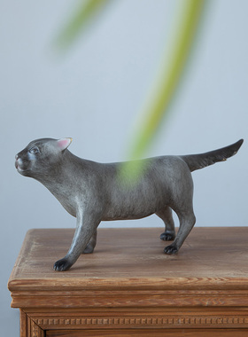 铜之美可爱摆件仿真动物办公桌