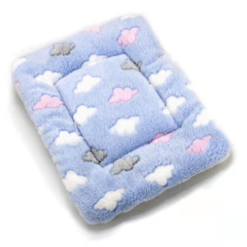Dog Bed cama perro Pet Blanket Soft Thickened Fleece Pad Bed - 图2