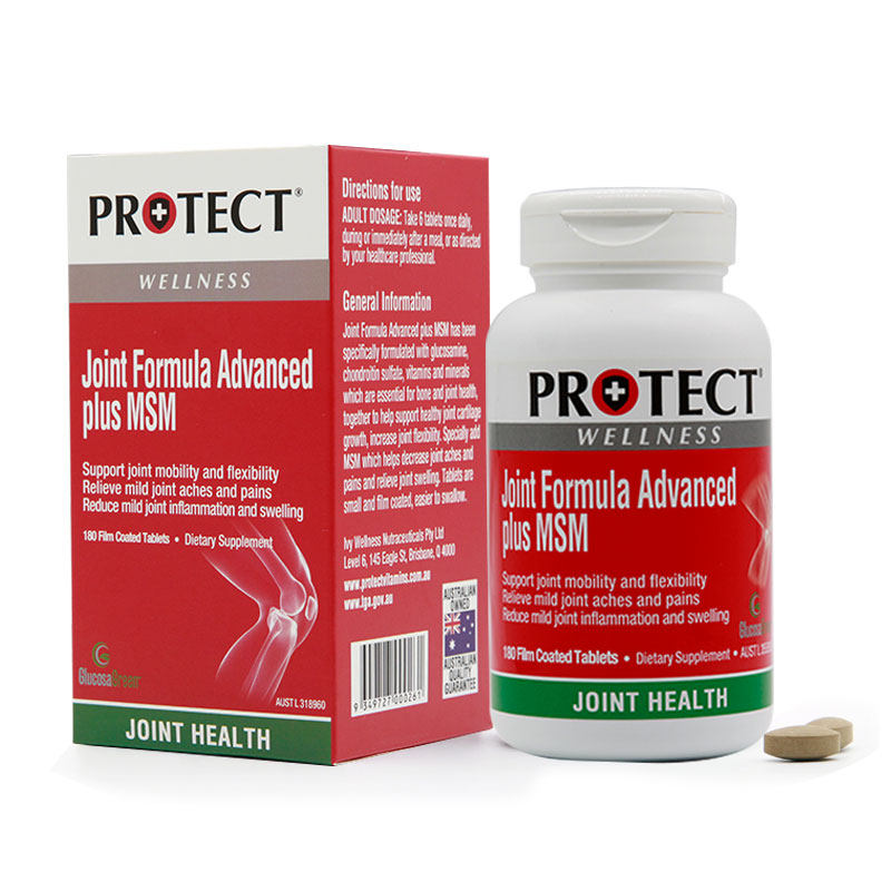 protect加强180片澳维诺维骨力 protectwellness海外氨基葡萄糖