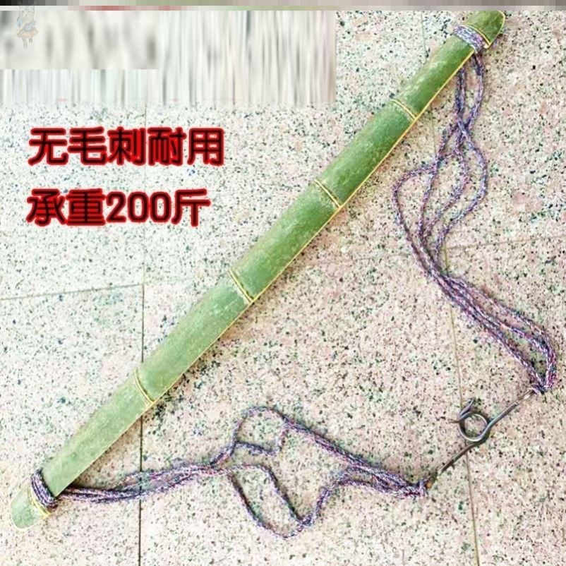 手工挑水的扁担挑水用农用用品担子挑子工具农村舞蹈道具家用园林_虎窝淘