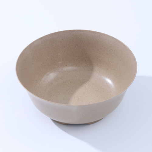 一次性稻壳餐具碗酒席婚庆环保碗300ml加厚耐高温火锅餐具可降解 - 图3