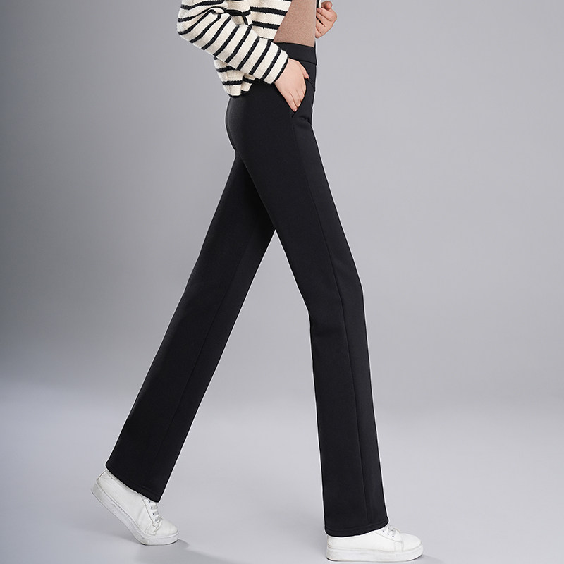 冬季特厚羊羔绒保暖棉裤子高腰大码妈妈加绒加厚直筒女裤秋冬外穿,淘宝优惠券,粉丝福利购,淘宝优惠卷