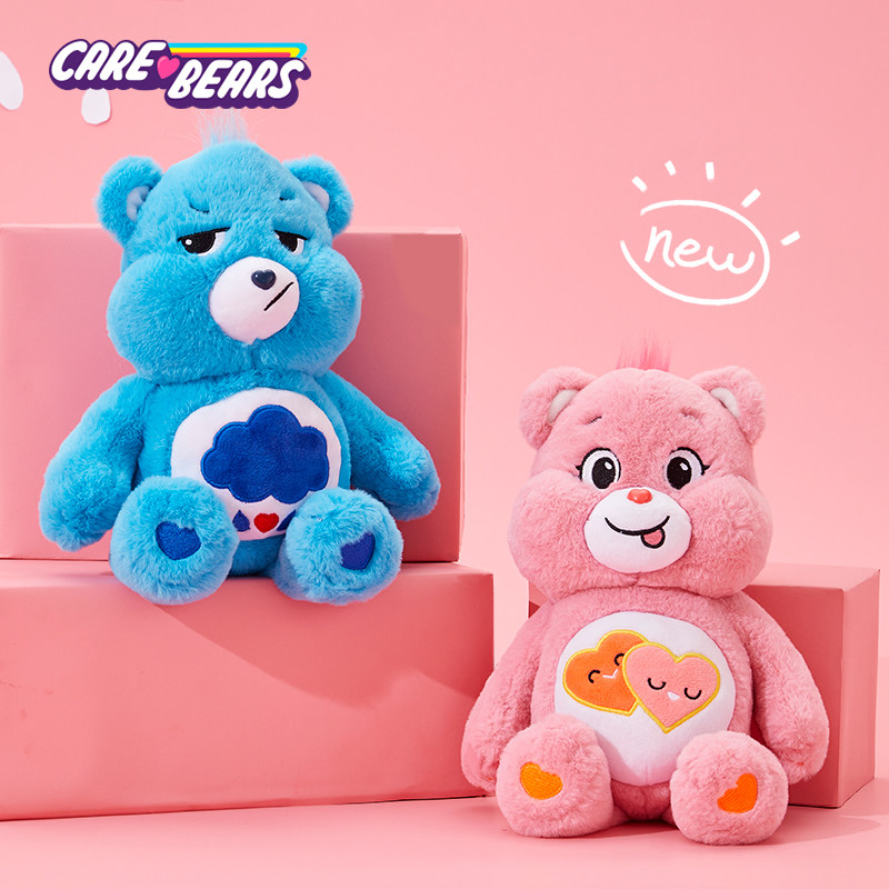carebears毛绒玩具生日礼物抱枕 carebears毛绒布艺类玩具
