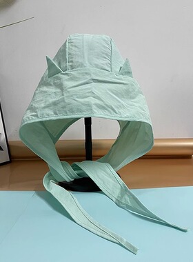 小恶魔绑带速干三用防晒遮阳帽潮