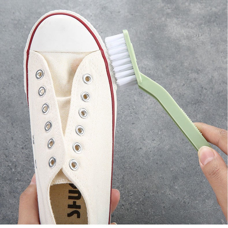 Durable long-handled multifunctional shoe cleaning brush