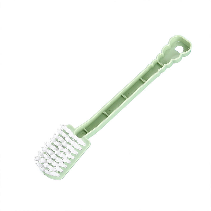 Durable long-handled multifunctional shoe cleaning brush