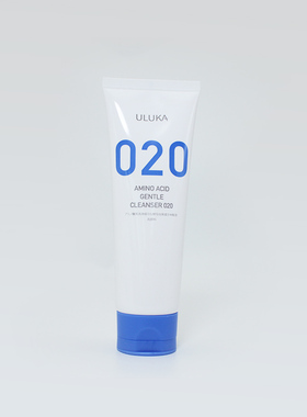 uluka洗面奶氨基酸020温和不刺激深层清洁敏肌可用男女学生洁面乳