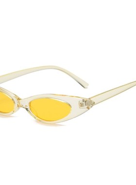 欧美椭圆形太阳眼镜男女通用街拍墨镜小框镜架Sun Glasses Woman