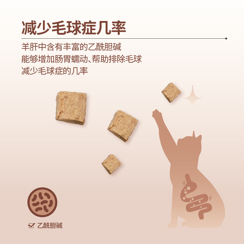 生生不息冻干羊肝猫犬宠物全阶段通用狗零食训练奖励100g-图3