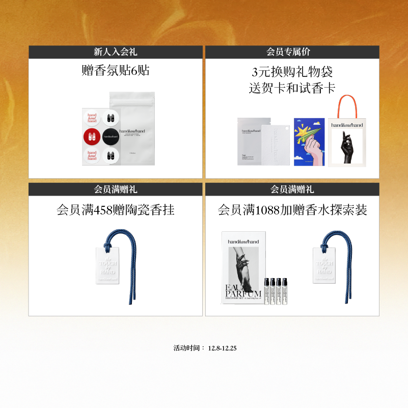 handhandhand官方衣物香氛喷雾230ml/110ml车内衣柜淡香水 - 图0