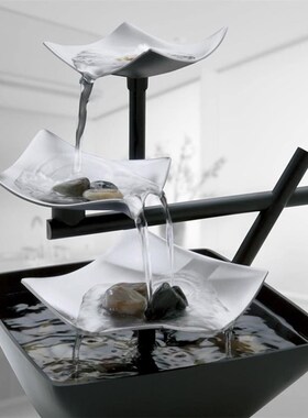Indoor Water Fountain Desktop Relaxation Water Fountain Flow