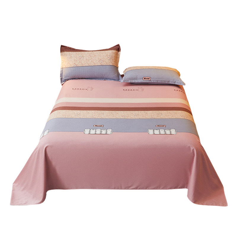 加厚磨毛纯棉床单单件双人100全棉1.5米床被单温暖透气1.8m可定制,淘宝优惠券,粉丝福利购,淘宝优惠卷